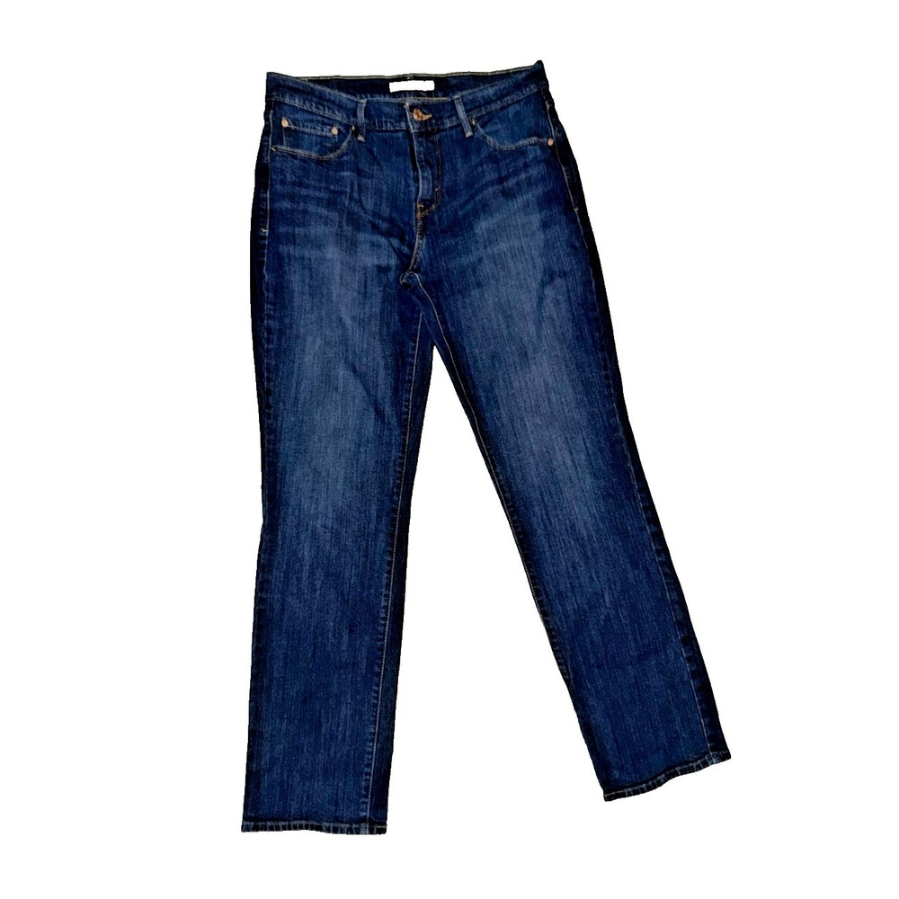 Levi's 515 Bootcut Jeans Womens 29x29 Dark Wash Stretch Denim Blue Pants
